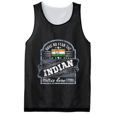 India T Have No Fear The Indian Is Here Mesh Reversible Basketball Jersey Tank