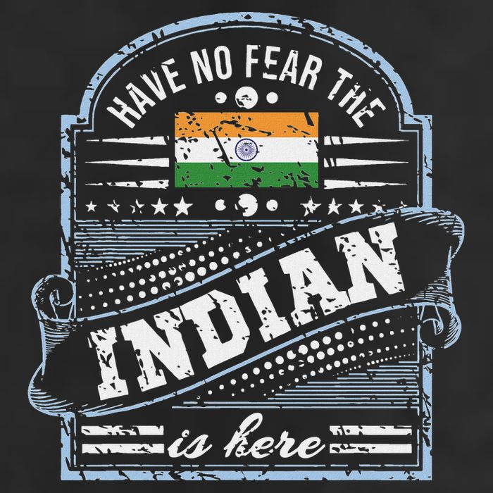 India T Have No Fear The Indian Is Here Golf Towel