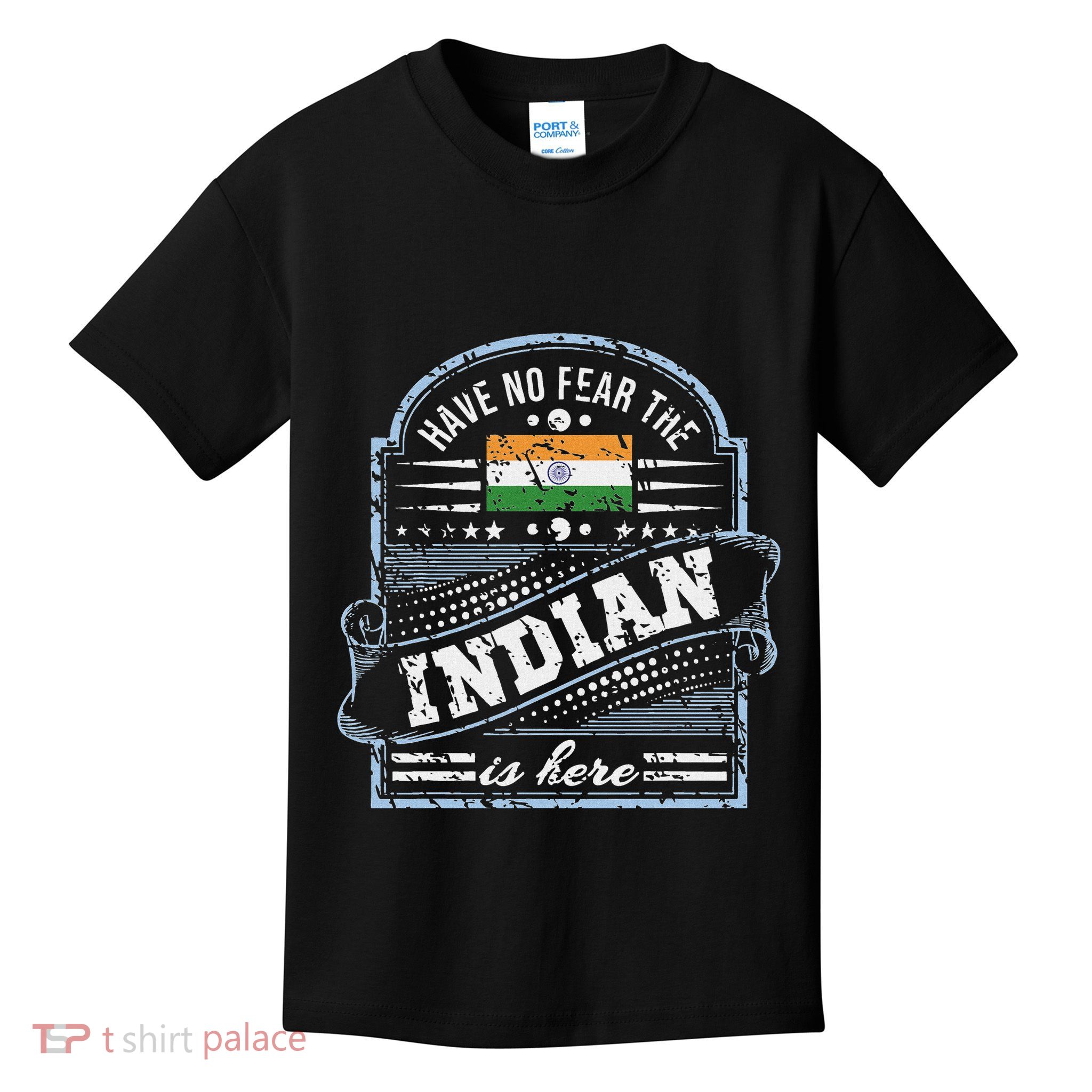 India T Have No Fear The Indian Is Here Kids T-Shirt