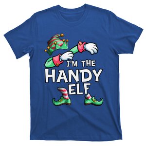 IM The Handy Elf Dabbing Christmas Family Matching Gift T-Shirt