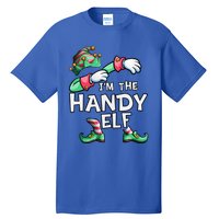 IM The Handy Elf Dabbing Christmas Family Matching Gift Tall T-Shirt