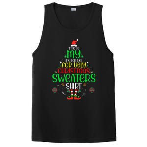 ItS Too Hot For Ugly Christmas Funny Xmas PosiCharge Competitor Tank