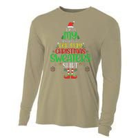 ItS Too Hot For Ugly Christmas Funny Xmas Cooling Performance Long Sleeve Crew