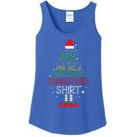 It's Too Hot For Ugly Christmas Funny Xmas  Ladies Essential Tank