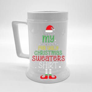 It's Too Hot For Ugly Christmas Funny Xmas  Beer Stein