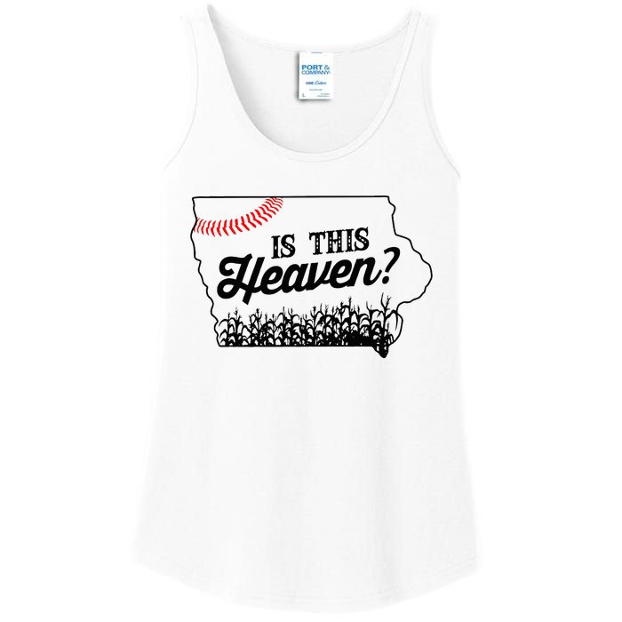 Is This Heaven Baseball Field In Iowa Ladies Essential Tank