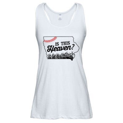 Is This Heaven Baseball Field In Iowa Ladies Essential Flowy Tank