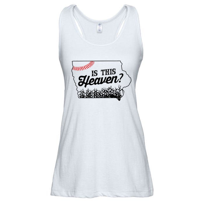 Is This Heaven Baseball Field In Iowa Ladies Essential Flowy Tank