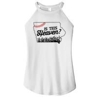 Is This Heaven Baseball Field In Iowa Women's Perfect Tri Rocker Tank