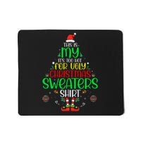 ItS Too Hot For Ugly Christmas Funny Xmas Women Mousepad