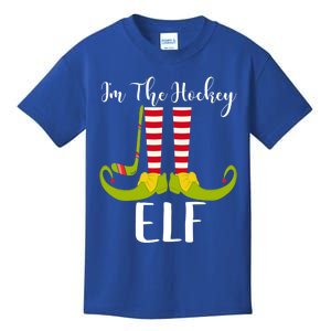 IM The Hockey Elf Funny Christmas Gift Cute Gift Kids T-Shirt