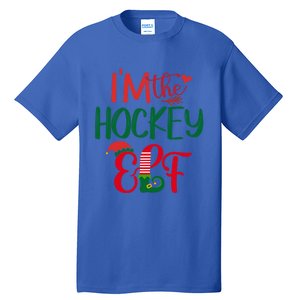 IM The Hockey Elf Matching Group Family Christmas Pajama Cool Gift Tall T-Shirt