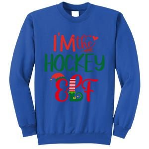 IM The Hockey Elf Matching Group Family Christmas Pajama Cool Gift Tall Sweatshirt