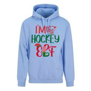 IM The Hockey Elf Matching Group Family Christmas Pajama Cool Gift Unisex Surf Hoodie