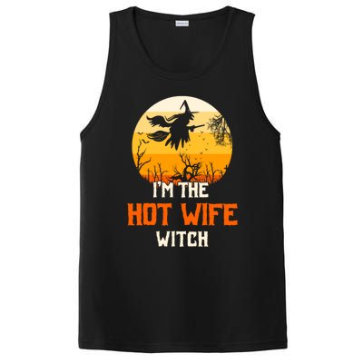 Im The Hot Wife Witch Matching Family Halloween Party Gift PosiCharge Competitor Tank