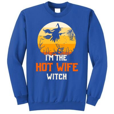 Im The Hot Wife Witch Matching Family Halloween Party Gift Sweatshirt