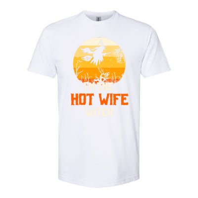 Im The Hot Wife Witch Matching Family Halloween Party Gift Softstyle® CVC T-Shirt