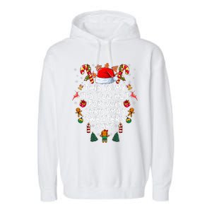 It's Too Hot For Ugly Christmas Funny Xmas Garment-Dyed Fleece Hoodie