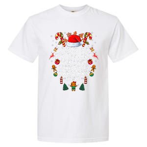 It's Too Hot For Ugly Christmas Funny Xmas Garment-Dyed Heavyweight T-Shirt