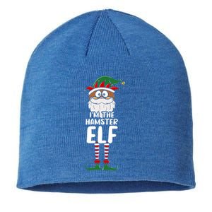 I'm The Hamster Elf Cute Hamster Lover Xmas Cute Gift Sustainable Beanie