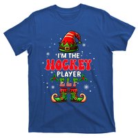 IM The Hockey Player Elf Costume Christmas Sport Lover Cool Gift T-Shirt