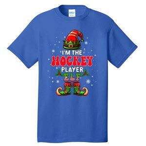 IM The Hockey Player Elf Costume Christmas Sport Lover Cool Gift Tall T-Shirt