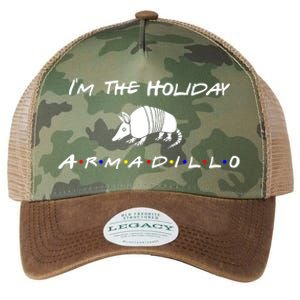 Im The Holiday Armadillo Funny Gift Legacy Tie Dye Trucker Hat