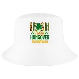 Irish Today, Hungover Tomorrow Funny St Patrick's Day Cool Comfort Performance Bucket Hat