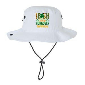 Irish Today, Hungover Tomorrow Funny St Patrick's Day Legacy Cool Fit Booney Bucket Hat