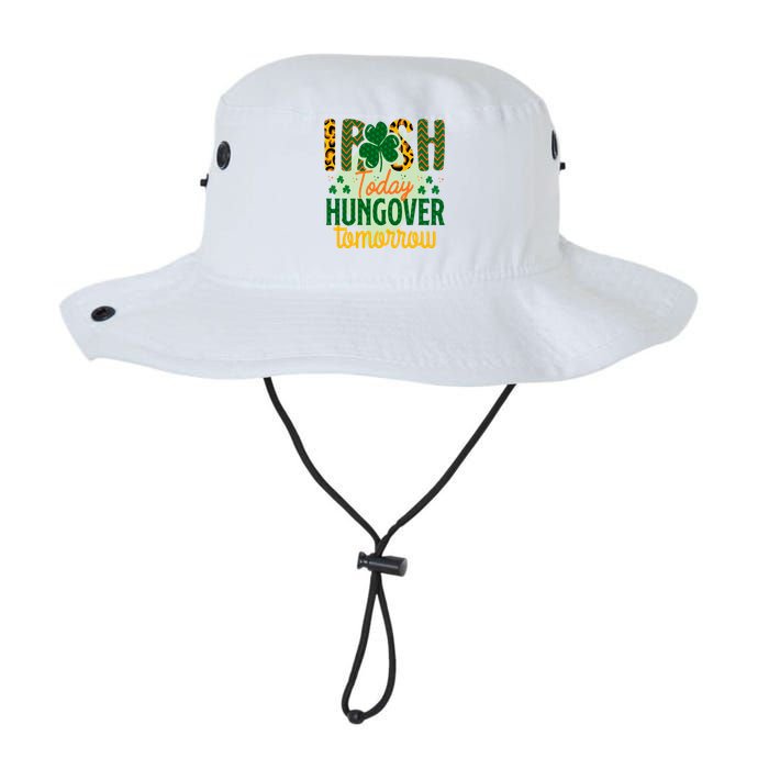 Irish Today, Hungover Tomorrow Funny St Patrick's Day Legacy Cool Fit Booney Bucket Hat