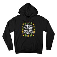 Its Too Hot For Ugly Christmas In July Sweaters Funny Xmas Hoodie