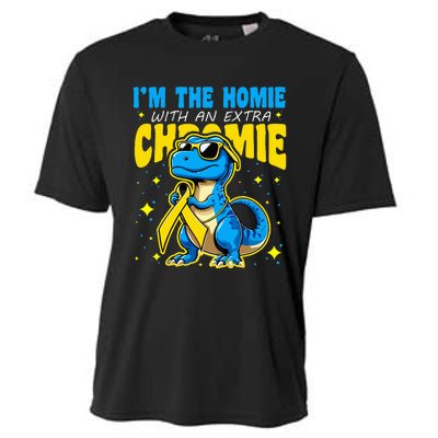 IM The Homie With Extra Chromie Down Syndrome Awareness Cooling Performance Crew T-Shirt