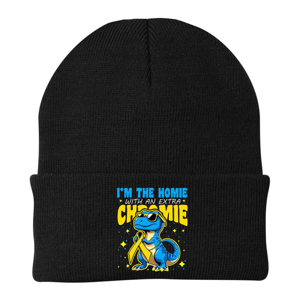 IM The Homie With Extra Chromie Down Syndrome Awareness Beanie