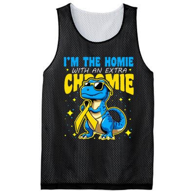 IM The Homie With Extra Chromie Down Syndrome Awareness Mesh Reversible Basketball Jersey Tank