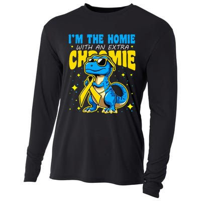 IM The Homie With Extra Chromie Down Syndrome Awareness Cooling Performance Long Sleeve Crew