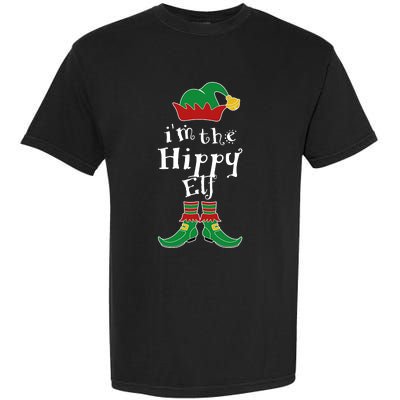 Im The Hippy Elf Family Matching Funny Garment-Dyed Heavyweight T-Shirt