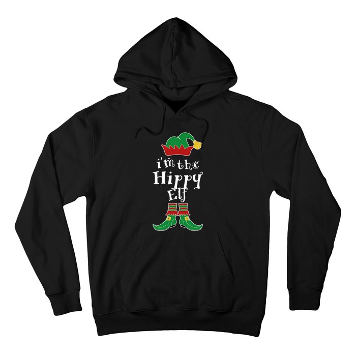 Im The Hippy Elf Family Matching Funny Hoodie