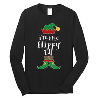 Im The Hippy Elf Family Matching Funny Long Sleeve Shirt