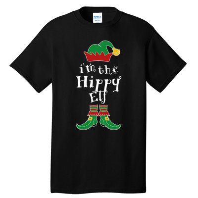 Im The Hippy Elf Family Matching Funny Tall T-Shirt