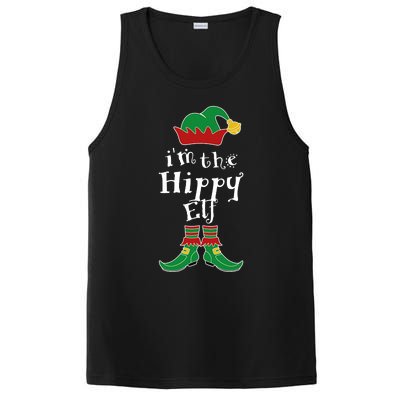 Im The Hippy Elf Family Matching Funny PosiCharge Competitor Tank