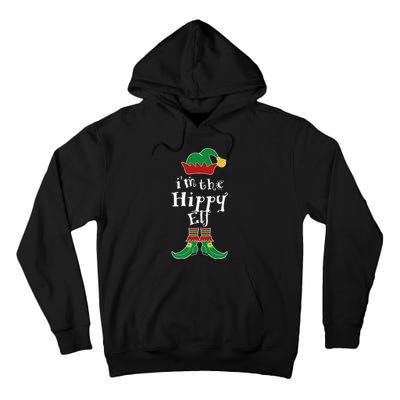 Im The Hippy Elf Family Matching Funny Tall Hoodie