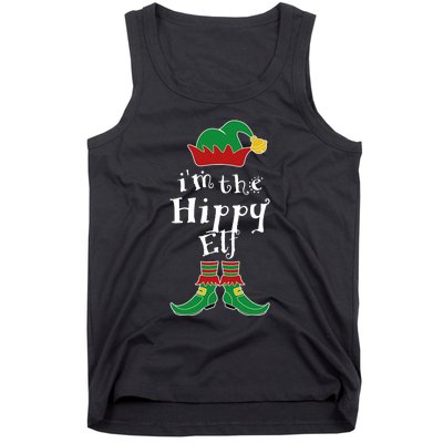 Im The Hippy Elf Family Matching Funny Tank Top