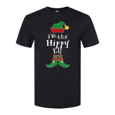 Im The Hippy Elf Family Matching Funny Softstyle CVC T-Shirt