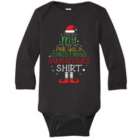 Its Too Hot For Ugly Christmas Shirts Funny Xmas Women Baby Long Sleeve Bodysuit