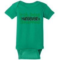 Irish Today Hungover Tomorrow Funny St Patricks Day Baby Bodysuit