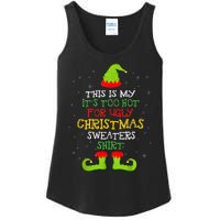 It's Too Hot For Ugly Christmas Funny Xmas  Ladies Essential Tank