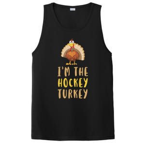 Im The Hockey Turkey Thanksgiving Matching Funny Player Meaningful Gift PosiCharge Competitor Tank