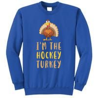 Im The Hockey Turkey Thanksgiving Matching Funny Player Meaningful Gift Sweatshirt