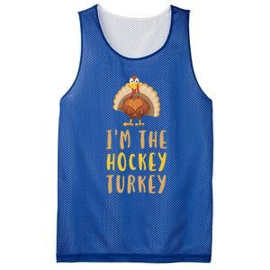 Im The Hockey Turkey Thanksgiving Matching Funny Player Meaningful Gift Mesh Reversible Basketball Jersey Tank