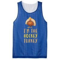 Im The Hockey Turkey Thanksgiving Matching Funny Player Meaningful Gift Mesh Reversible Basketball Jersey Tank